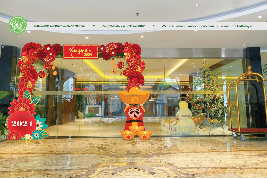 Dịch vụ trang trí Tết ở Vĩnh Phúc