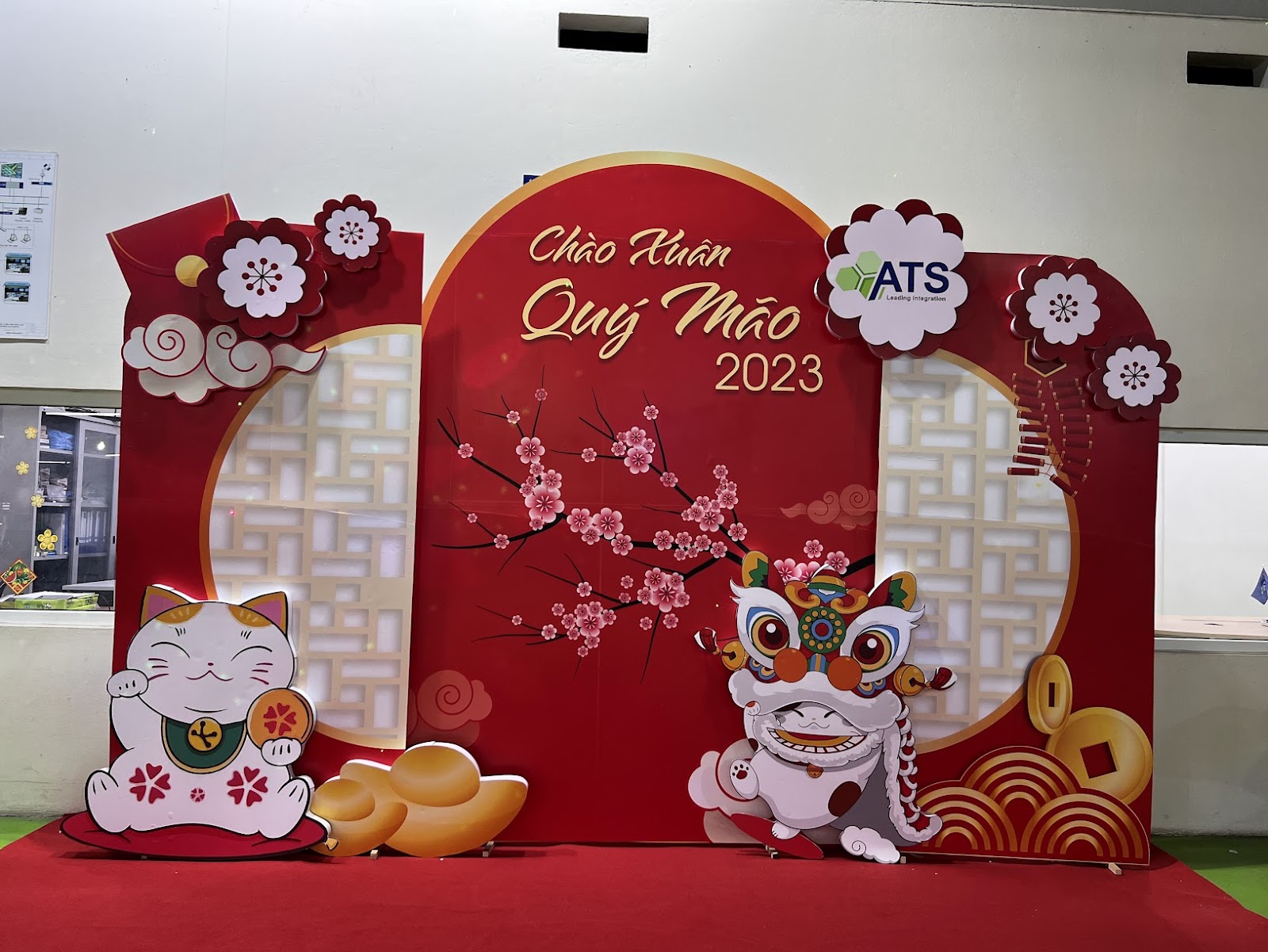 Dịch vụ trang trí Tết ở Nhân Chính