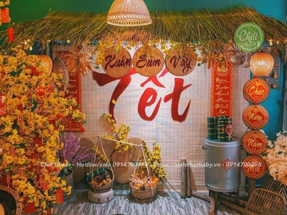 Dịch vụ trang trí Tết ở Quỳnh Lôi