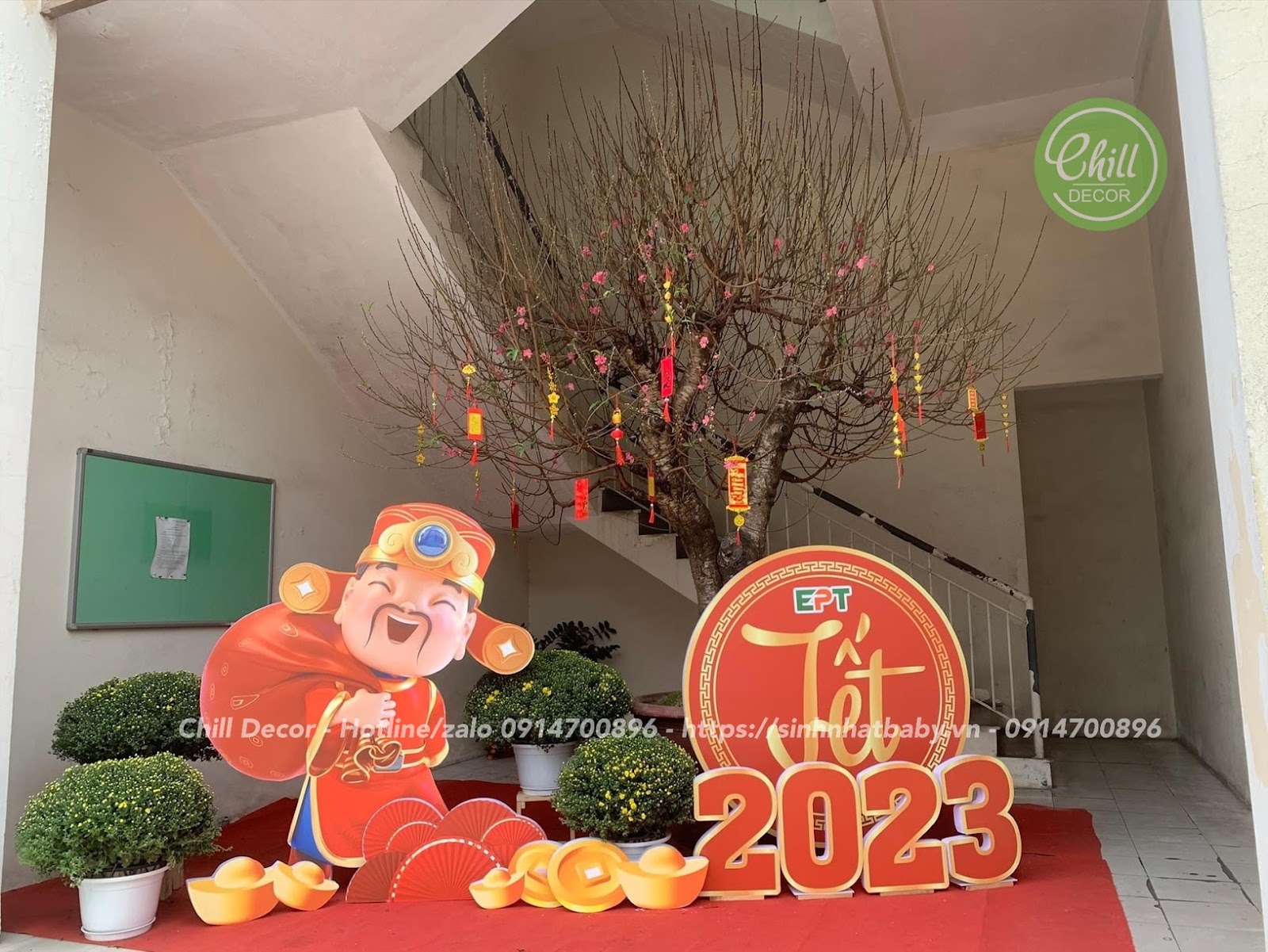 Dịch vụ trang trí Tết ở Phạm Đình Hổ