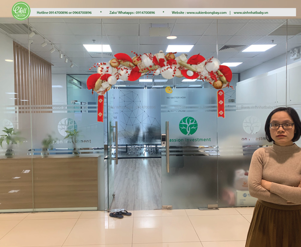 Dịch vụ trang trí Tết ở Khâm Thiên