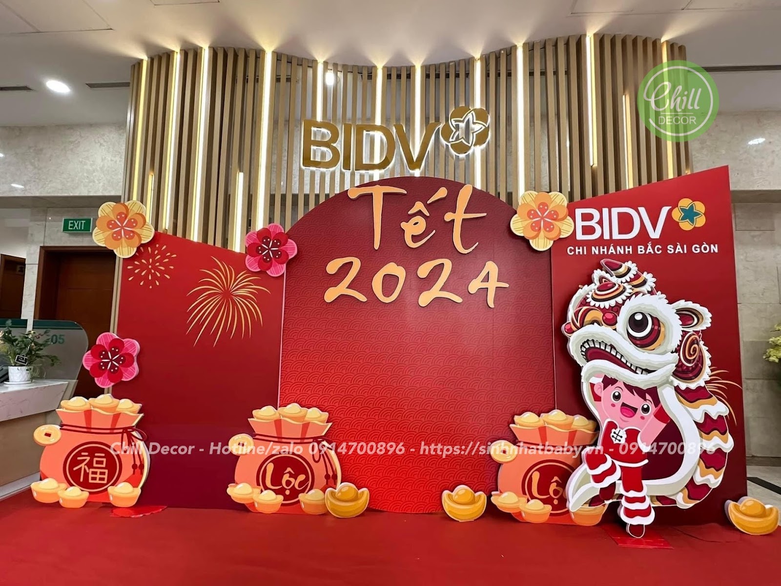 Dịch vụ trang trí Tết ở Trung Phụng