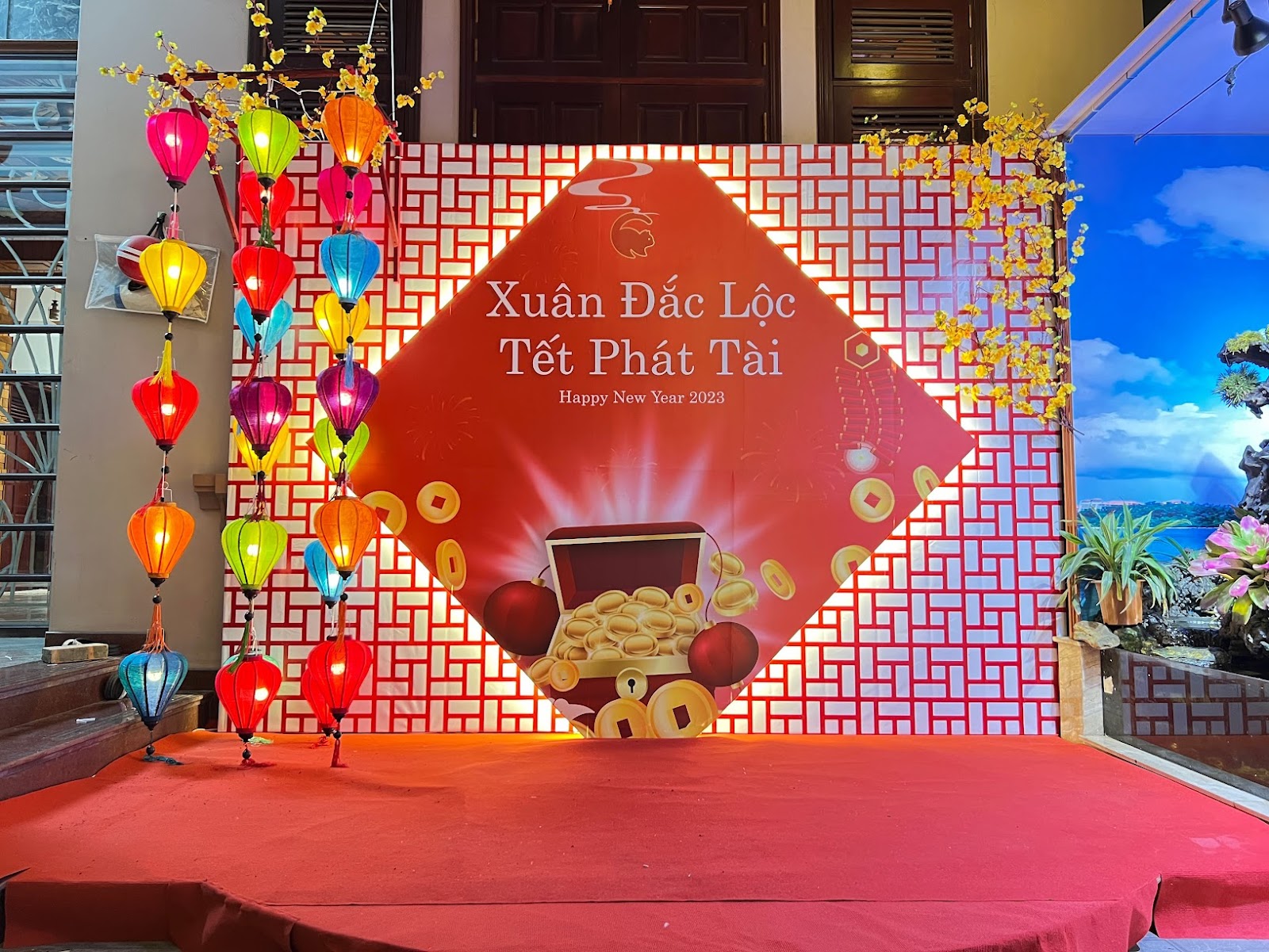 Dịch vụ trang trí Tết ở Đức Thắng